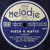 Pieśń o matce - Melodje kat. 99 mx 46253